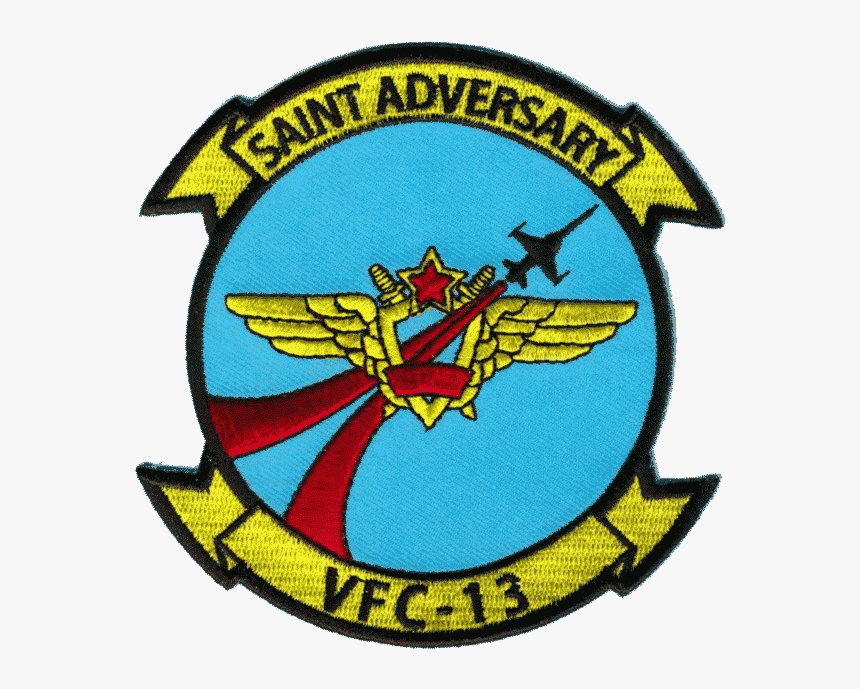 Vfc-13 Saints Squadron Patch Plastic Backing - Vfc 13 Patch, HD Png Download