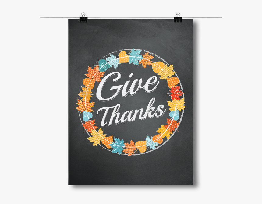 Give Thanks - Circle, HD Png Download