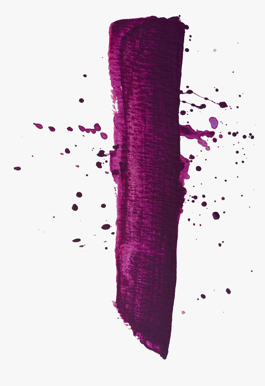 Magenta Ink Splatter - Illustration, HD Png Download