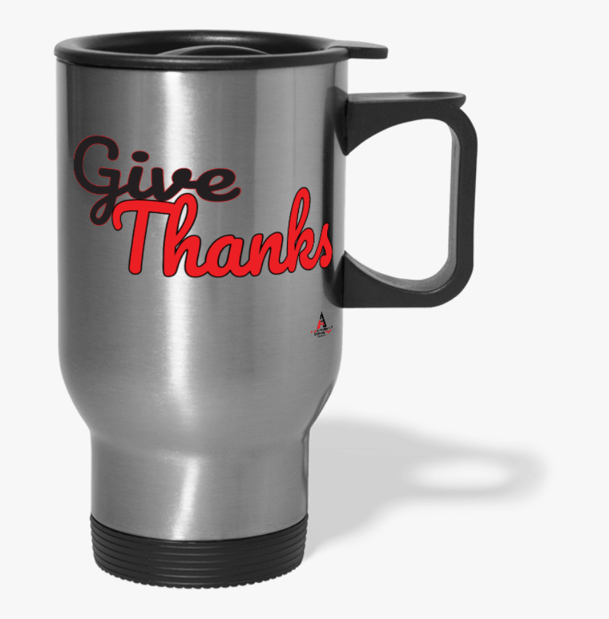 Give Thanks Travel Mug,travel Mug,gfa Store 
 Class - Mug, HD Png Download