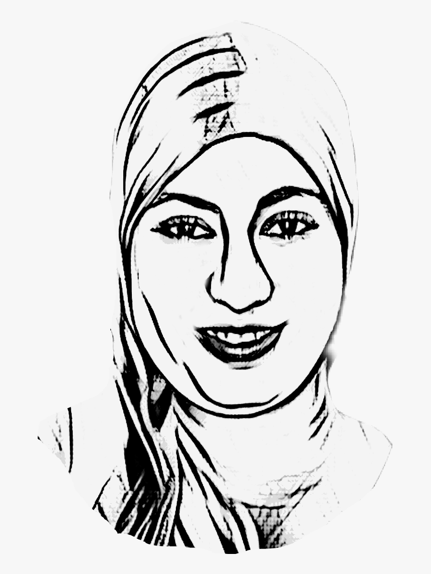 #png #hijab #hijabstyle #exgirlfriend - Sketch, Transparent Png