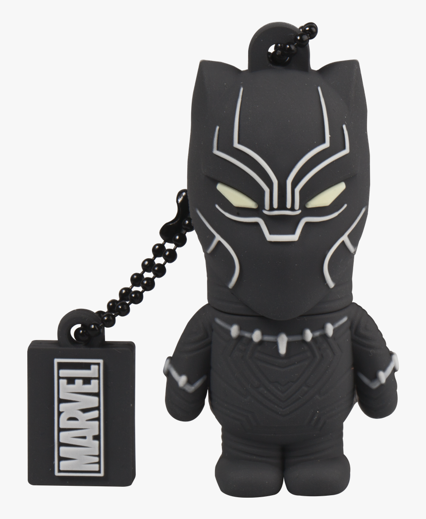 16gb Marvel Black Panther Usb Drive Image - Usb Black Panther, HD Png Download