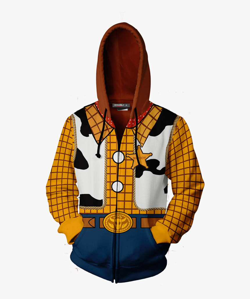 Toy Story Woody Cosplay Zip Up Hoodie Jacket Overwatch D Va Jumper