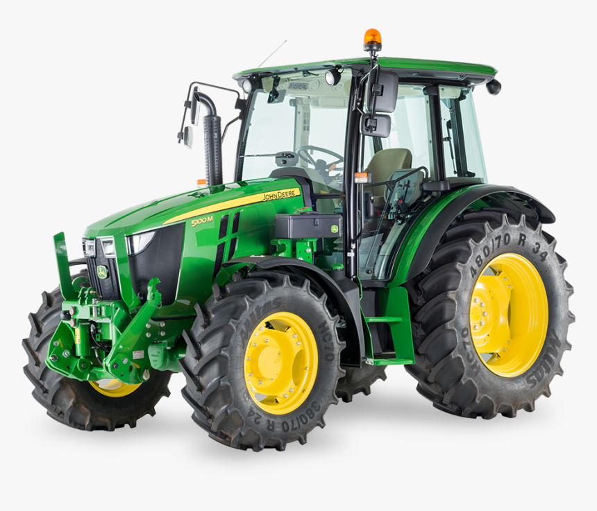 4wd Tractors John Deere 5090m - John Deere 5125r Tractor, HD Png Download
