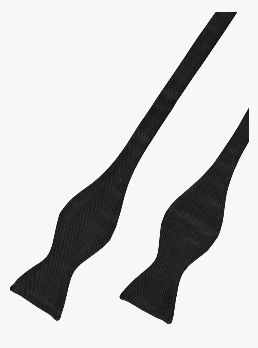 Cad & The Dandy Self Tie Black Grosgrain Bow Tie - Tights, HD Png Download