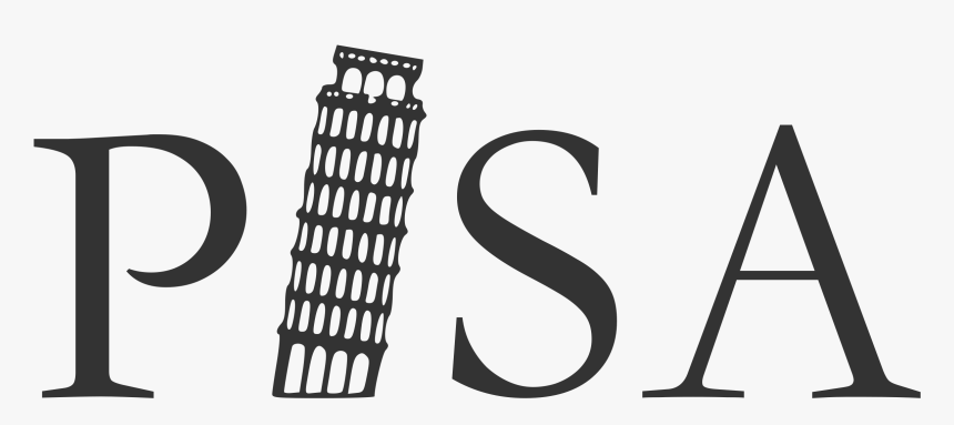 Leaning Tower Of Pisa B&w I Abcteach - Victoria Secret Logo Png Transparent, Png Download