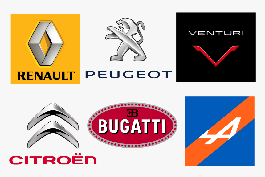 French Car Logos, HD Png Download