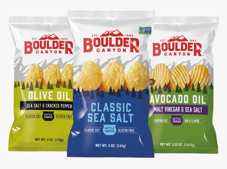 Boulder - Boulder Canyon Chips Avocado Oil 2019, HD Png Download