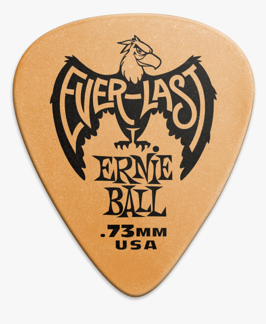 73mm Orange Everlast Picks 12-pack Thumb - Ernie Ball .48mm Picks, HD Png Download