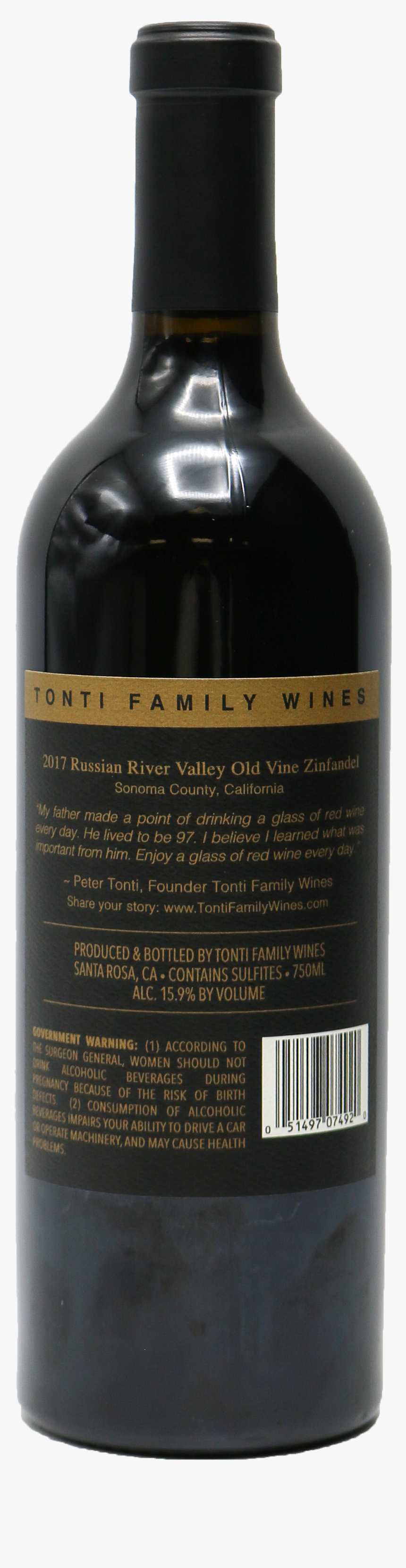 Shop Sonoma County Russian River Valley Zinfandel Under - Root 1 Carmenere 2016, HD Png Download