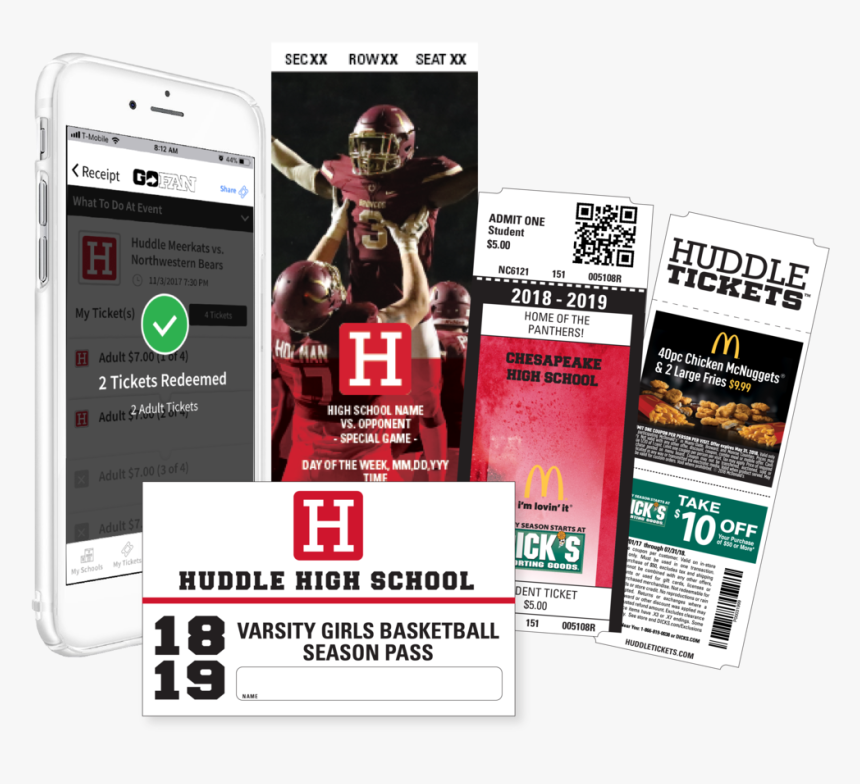 Transparent Admit One Png - Dick's Sporting Goods, Png Download