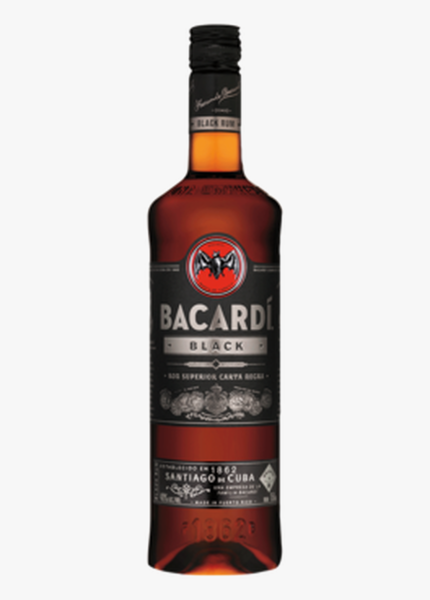 Bacardi Black Png , Png Download - Bacardi Black Rum, Transparent Png