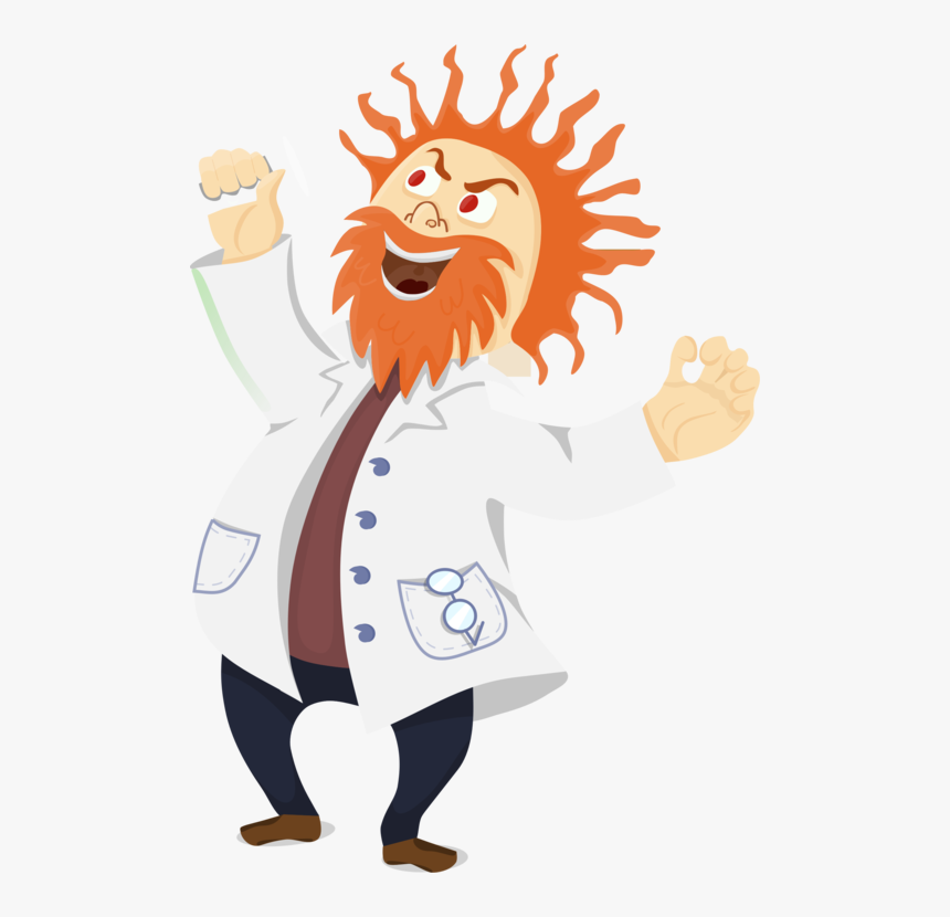 Art,artwork,human - Mad Scientist Transparent Background, HD Png Download