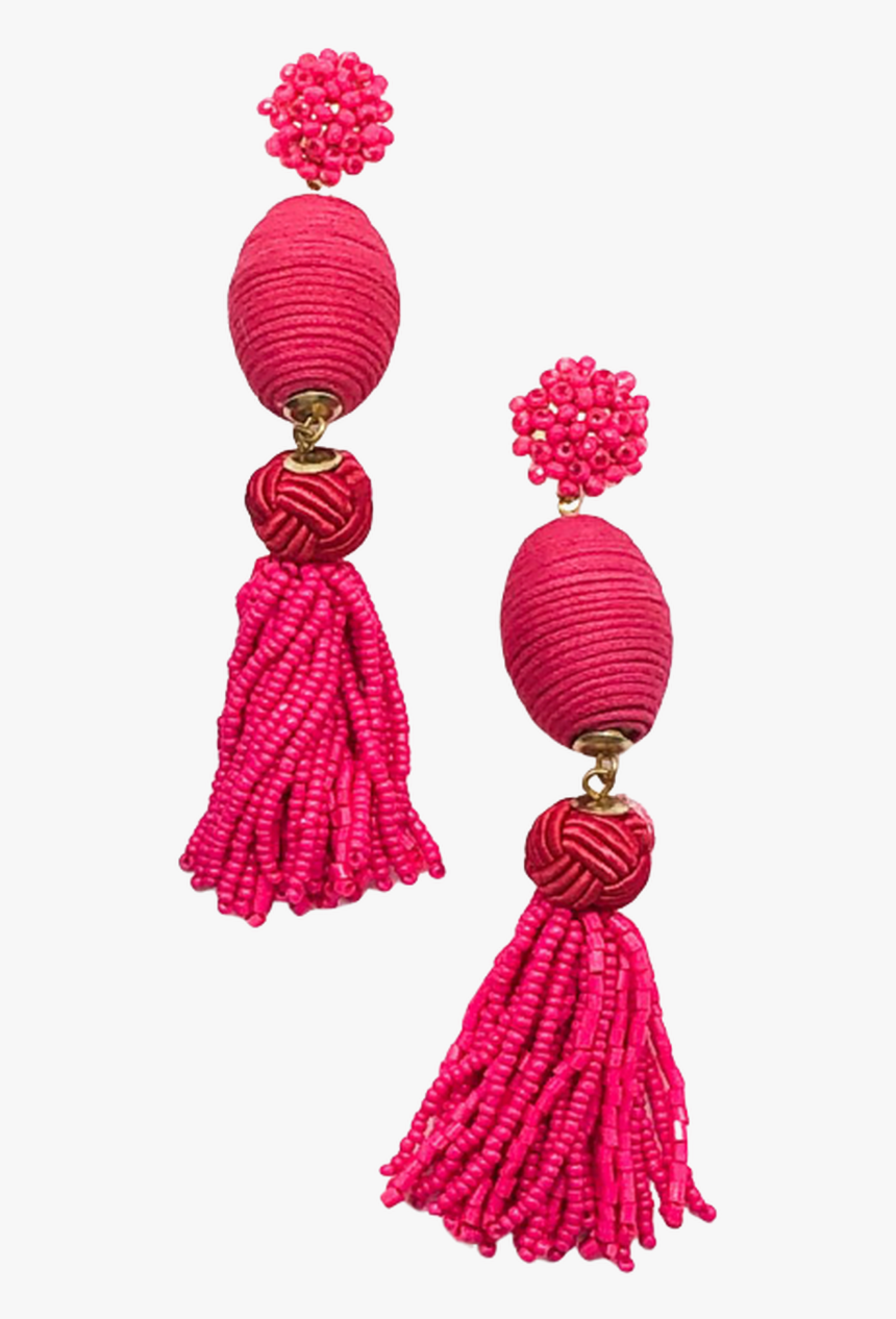 Eloise Tassels, Pink - Bead, HD Png Download