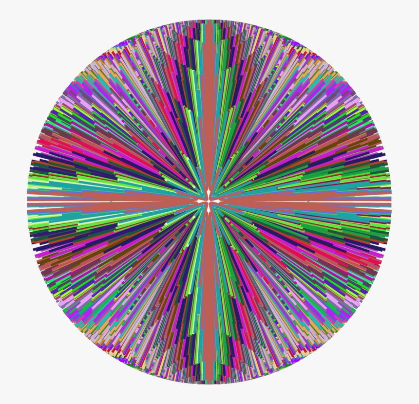 Pink,symmetry,line - Circle, HD Png Download