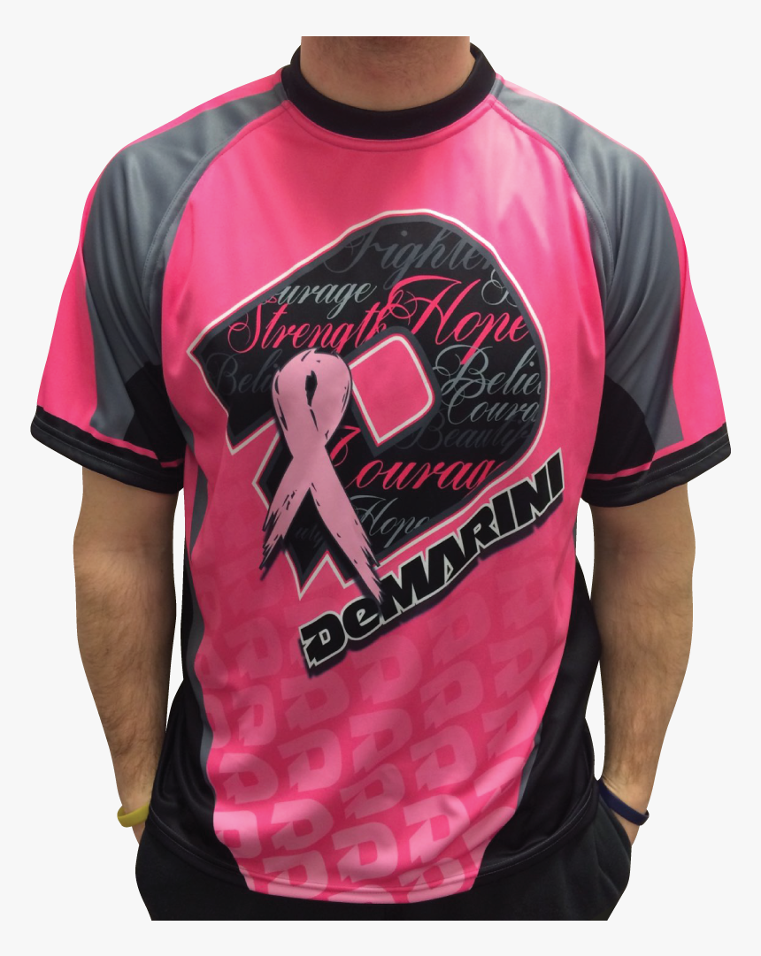 Think Pink 
 Title Think Pink - Active Shirt, HD Png Download