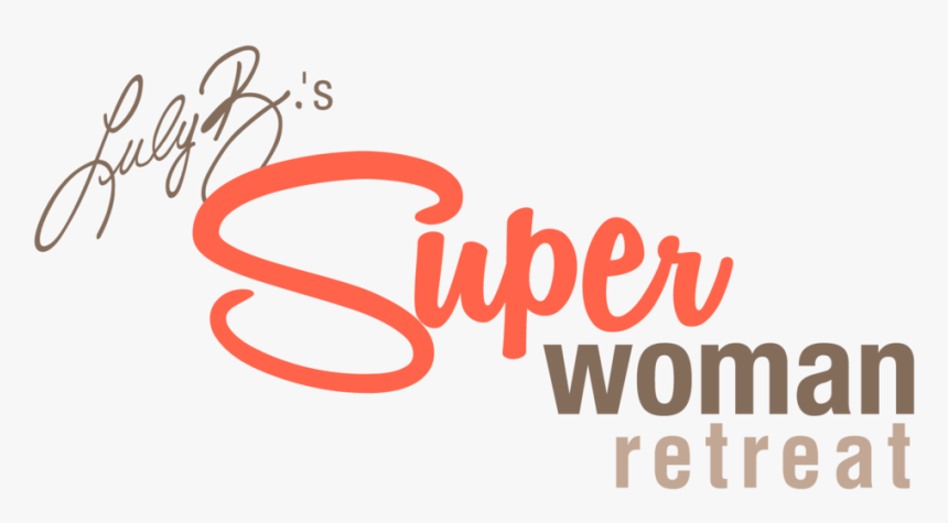 Super Woman Retreat Logo - Calligraphy, HD Png Download