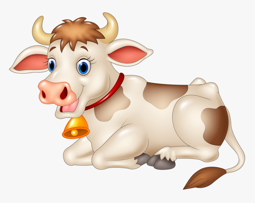 Cows Clipart Mouth - Cartoon Transparent Animals Png, Png Download
