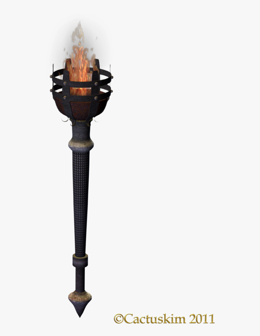 Wall Torch Png Rpg Torch, Transparent Png , Transparent Png Image