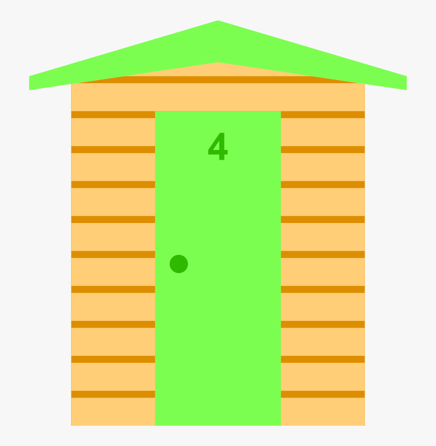 Beach Hut - Clipart Beachhut, HD Png Download