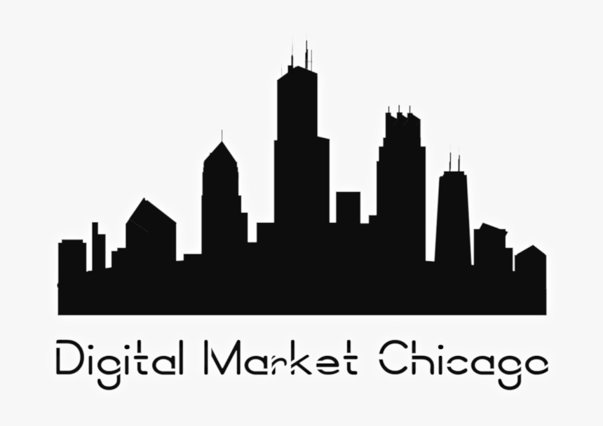 Digital Market Chicago Chicago Local Business, Providing - Silhouette, HD Png Download