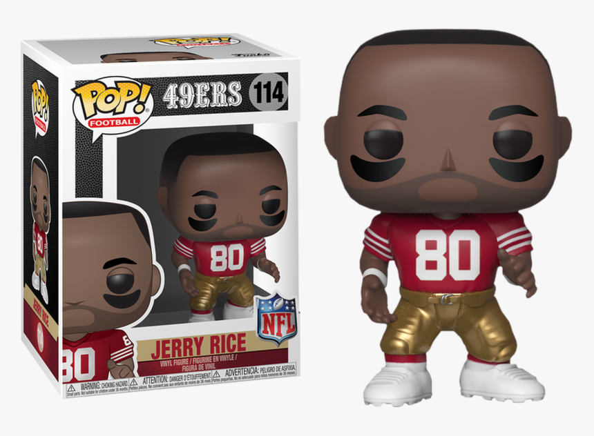 Jerry Rice San Francisco 49ers Legends Pop Vinyl Figure - Funko Pop James Harden, HD Png Download