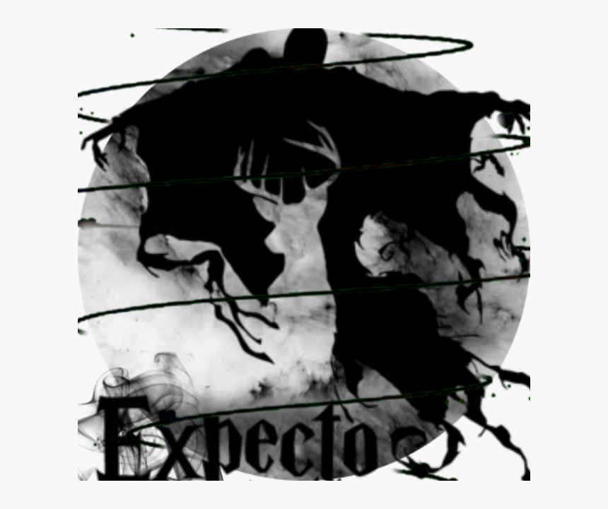 #dementor #expecto - Monochrome, HD Png Download