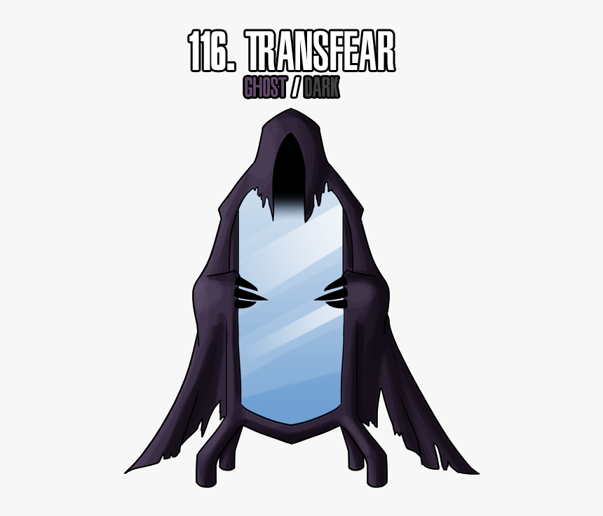 Clipart Royalty Free Library Dementor Drawing Creepy - Ghost Fakemon, HD Png Download