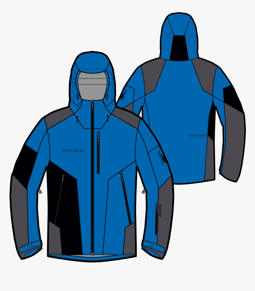 Collegiate/polar/black - Hoodie, HD Png Download