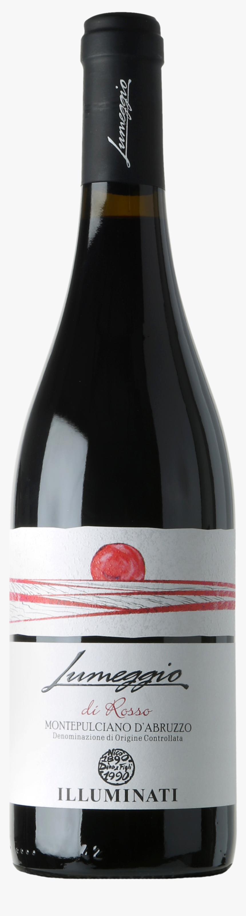 Wine-bottle - Montepulciano D'abruzzo, HD Png Download