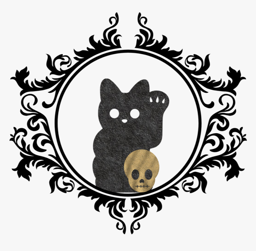 Non Blur Cat Skull - Png Marco Vintage, Transparent Png