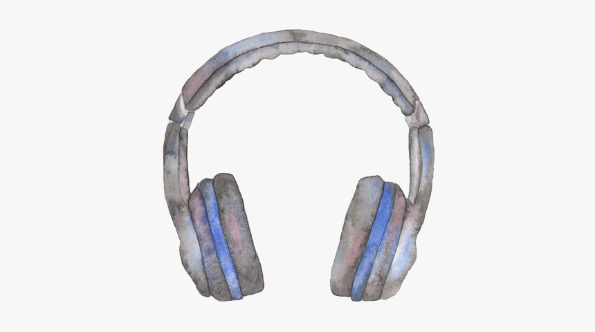 Headphones Draw, HD Png Download