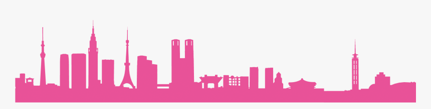 Shinjuku Building Illustration Silhouette - Minimalist Movie Posters Lost In Translation, HD Png Download