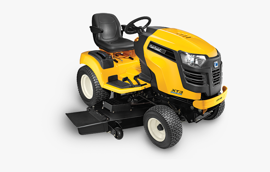 Catalog/slider/cub Cadet Xt3 Gs Riding Mower With Shadow - Snow, HD Png Download