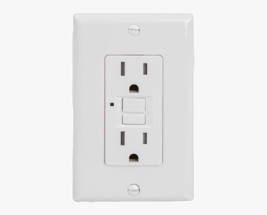 Gfci 20 Amp White Self Testing Tamper Resistant - Power Plugs And Sockets, HD Png Download