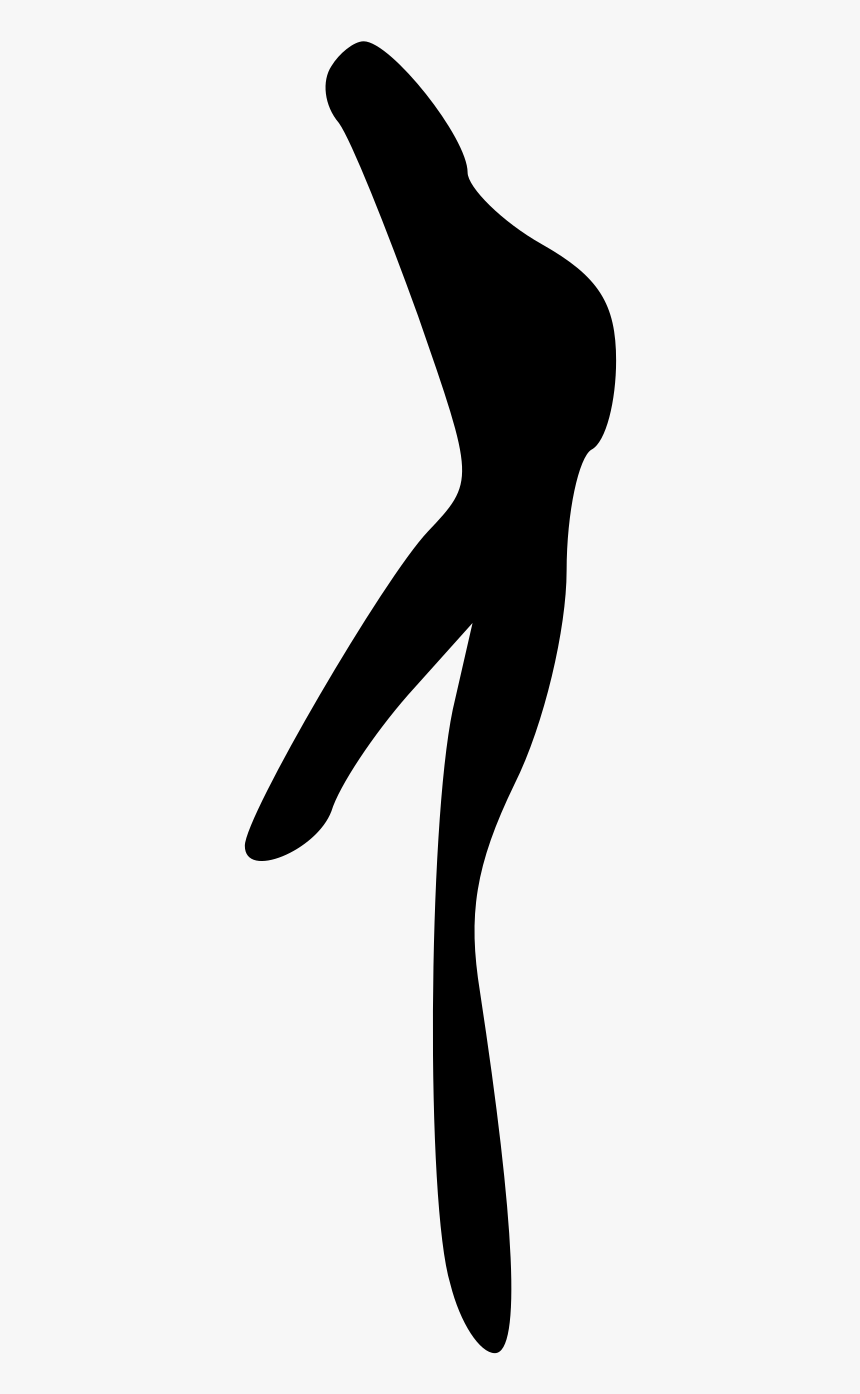 Svg Silhouette Gymnast - Silhouette, HD Png Download