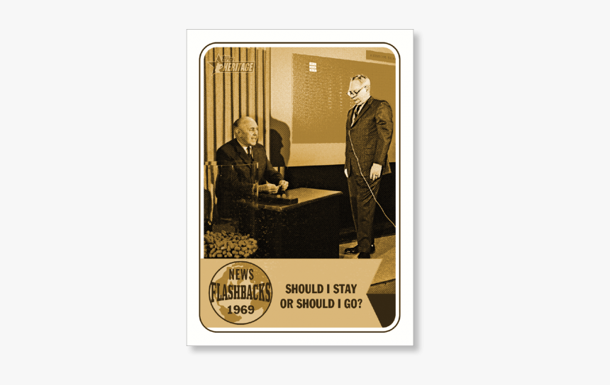 Vietnam War Draft Lottery 2018 Topps Heritage Baseball - Poster, HD Png Download