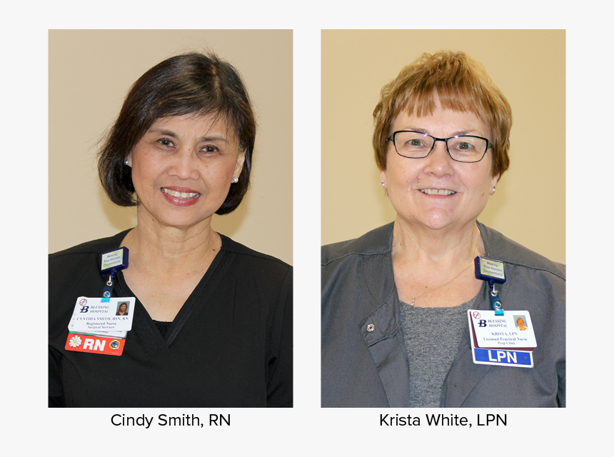 Krista White, Lpn, And Cynthia Smith, Rn, Bsn - Official, HD Png Download