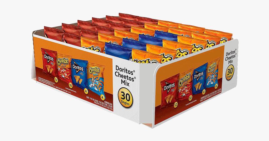 Frito Lay Doritos And Cheetos Mix Variety Pack, HD Png Download
