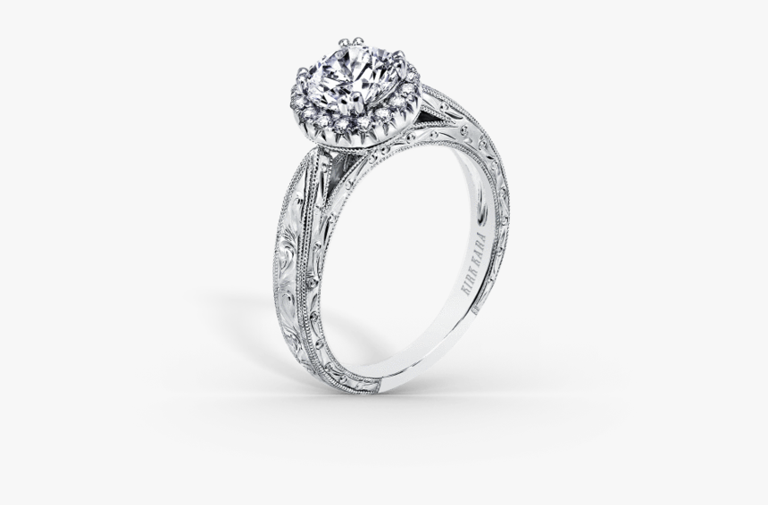 Halo Engagement Ring Wedding Ring, HD Png Download