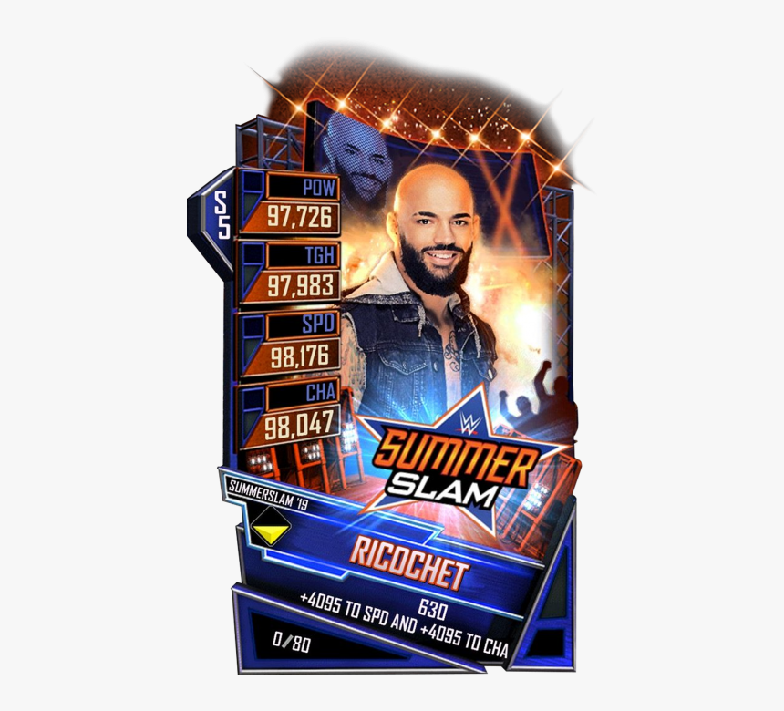 Wwe Supercard Summerslam 19, HD Png Download