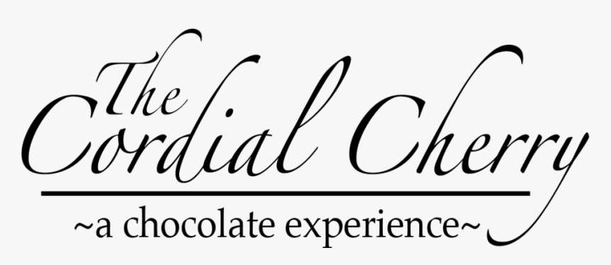 The Cordial Cherry - Calligraphy, HD Png Download