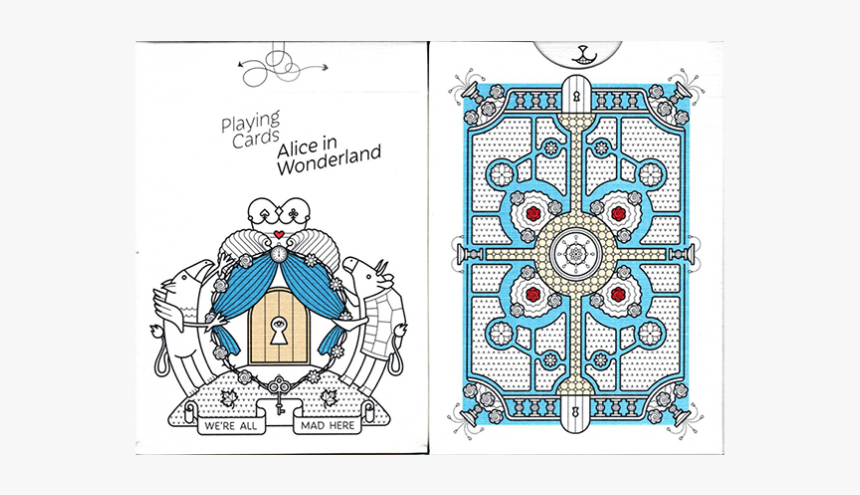 Alice In Wonderland Playing Cards - Alice In Wonderland Playing Cards Uspcc, HD Png Download