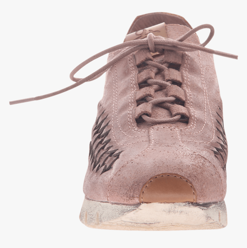 Womens Cut Out Sneaker Nebula In Salmon Front View - Sneakers, HD Png Download