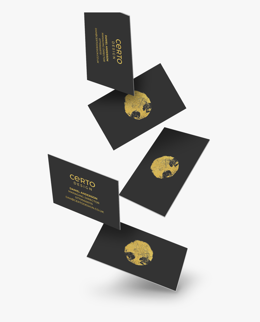 Certo Design Business Cards Design, Lancashire - Business Card, HD Png Download