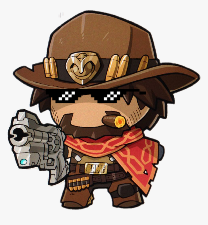 #mccree - Mccree Stickers, HD Png Download