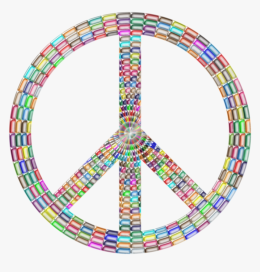 Peace Symbols Silhouette - Project On Mahatma Gandhi, HD Png Download