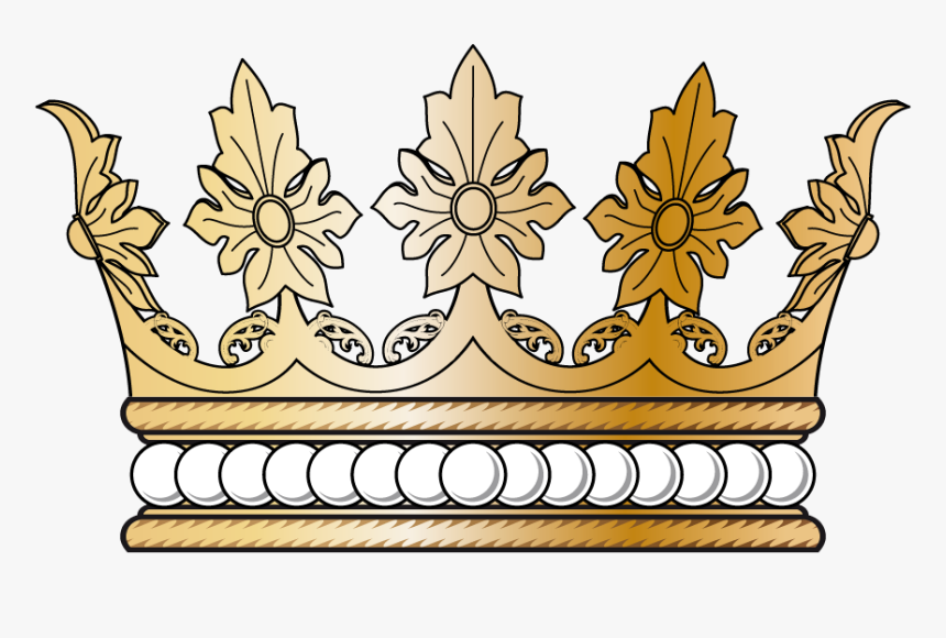 15 - Heraldic Crown Transparent Background, HD Png Download