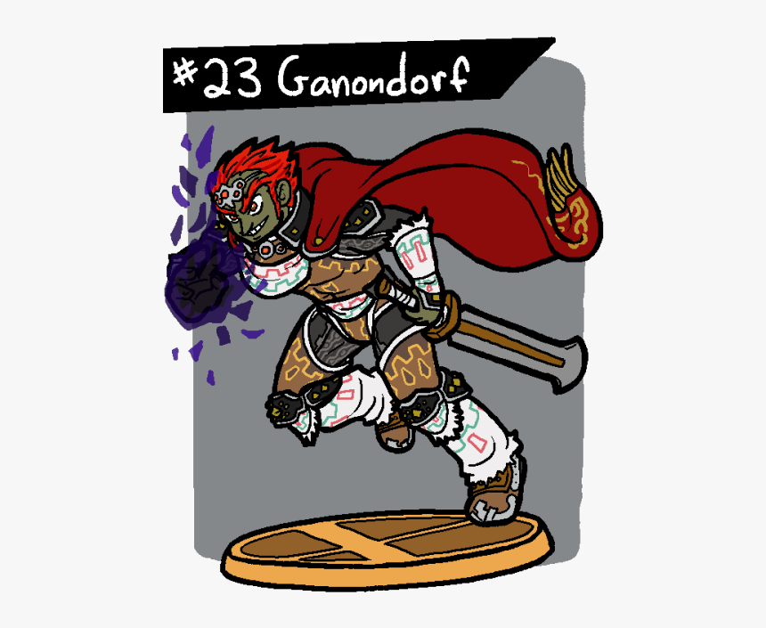 Ocarina Of Time Ganondorf Design, HD Png Download