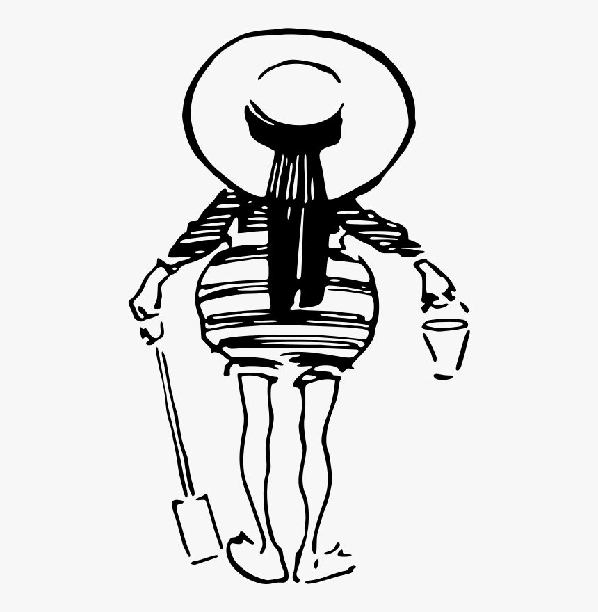 Beach Girl - Portable Network Graphics, HD Png Download